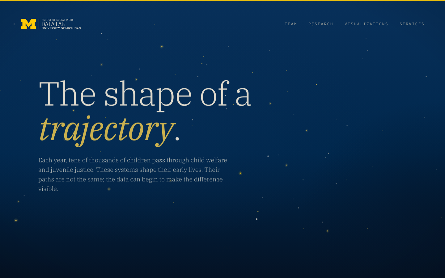 The Data Lab — University of Michigan School of Social Work
